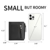 GOIACII Women's Small and Short Format Wallet with RFID Blocking,