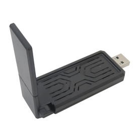 Premium WiFi6E USB 3.0 WiFi Adapter Fit for PC, AX5400M 802.11AX, Tri-Band 6GHz/5GHz/2.4GHz, WPA3, Wireless USB WiFi Dongle Network Adapter Fit for PC Laptop, Only Fit for Windows 11/10