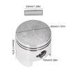 Motorcycle Piston Pin Ring Set Piston Ring Kit 40mm Y-Zinger