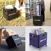 Folding Utility Cart Portable Rolling Crate Handcart Foldable Shopping Trolley