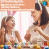 12 Pcs Fake Eggs, Artificial Plastic Eggs for Kids, Easter