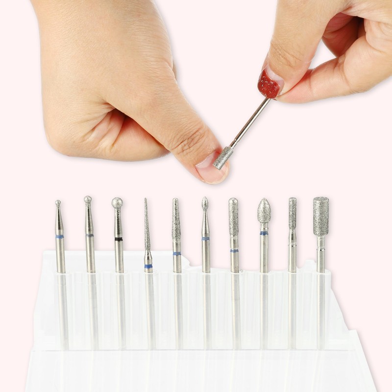 VOCOSTE Nail Drill Bit Set, Nail Art Tool, Polishing Kit,