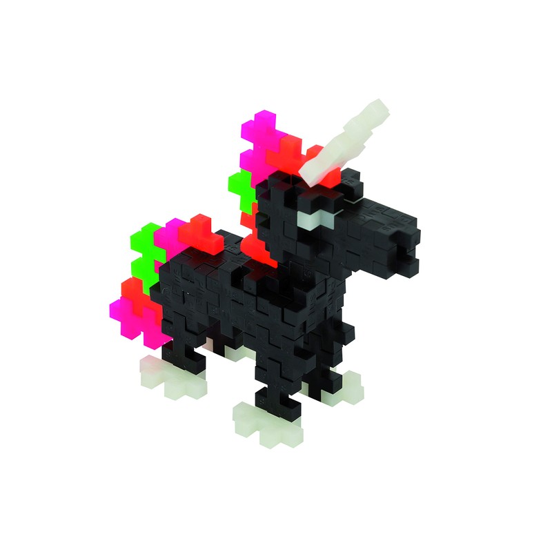 Plus-Plus 9603808 Mini Ingenious Construction Toy, Build and Glow Glow