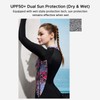 Aomiun Costume da bagno da donna a maniche lunghe, protezione
