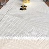 Soleil d'ocre, Runner da Tavolo, Bianco, 40 x 180 cm