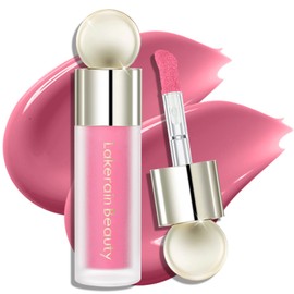 BEFIVECOK Liquid Blush, Natural Matte Velvet Finish, Soft Cream Liquid Face Blush For Cheeks, Skin Tint Blush Makeup, Long Lasting Lightweight Blendable Blush (#02 Peach Pink)