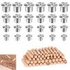 Wooden Dowel Set - Complete Package with Centering Points and