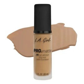 Base De Maquillaje Liquido La Girl Pro Matte Foundation 30ml Sandy Beige