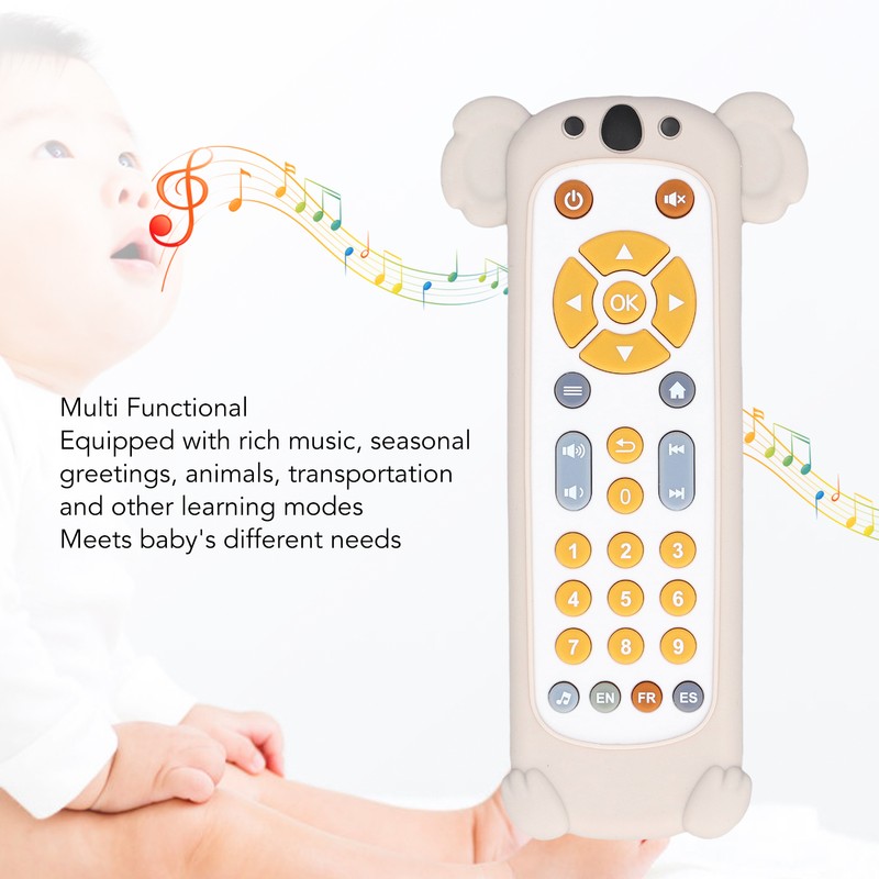Baby Remote Control Toy Simulation Educational Musical Infant TV Remote