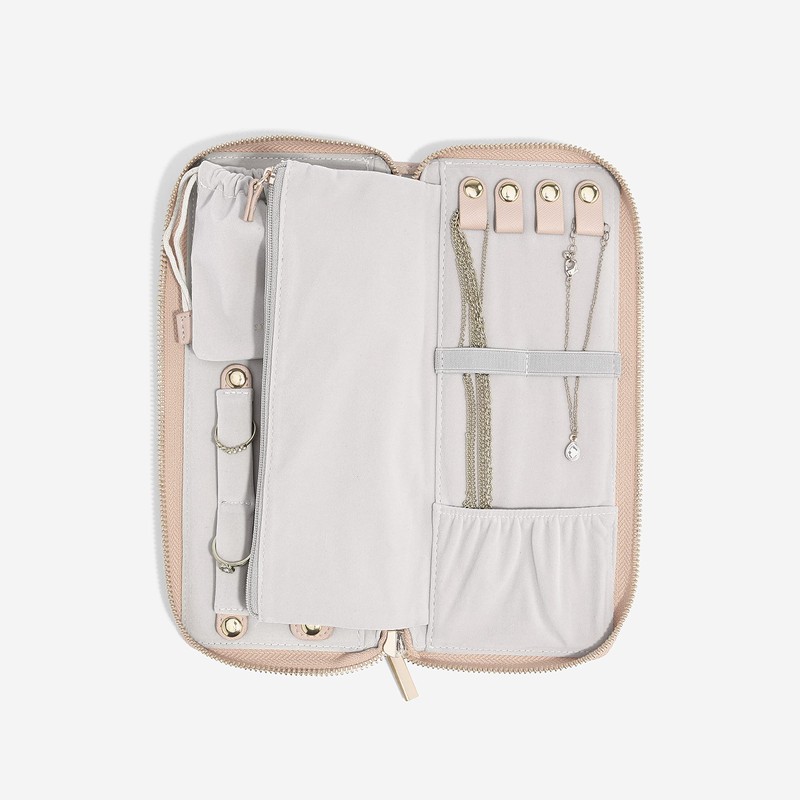 Stackers Blush Pink Jewellery Roll