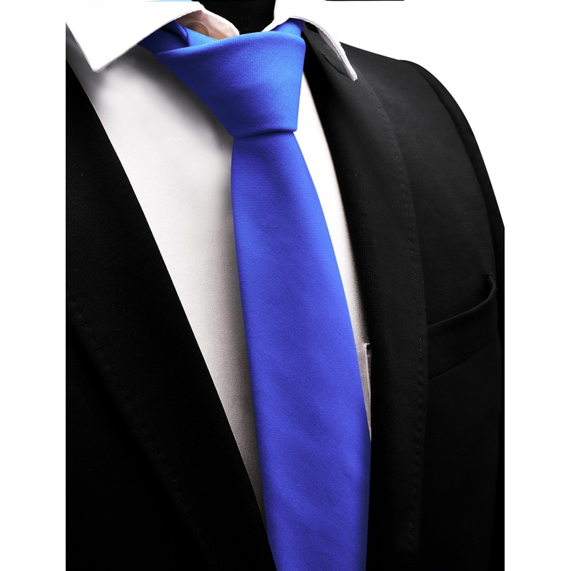 GUSLESON - Corbata de 8 cm (8 cm), color liso,