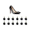 6 Pairs Black U Shaped Heel Toe Taps Heel Replacement