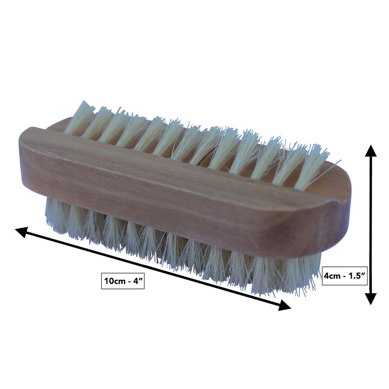 Lilywoods Dual-Sided Hands and Nail Brush — Bath Cleaning Scrubbing