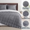 anfie Weighted Blanket(80"x87" King Size 25lbs,Grey),Ultra Soft and Cozy Cooling