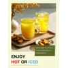 TeeLux Ginger Turmeric Green Tea Bags, Smooth Steamed Green Tea