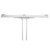 Baton Draw White Traverse Rod 48-84 inch