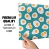 GRAPHICS & MORE Sunny Side Eggs Pattern Gift Wrap Wrapping