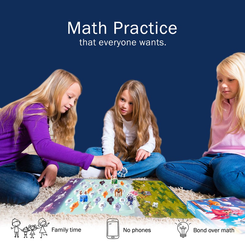 Logic Roots Cloud Hoppers Addition and Subtraction Game - Fun