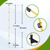 80 Inches Electric Fence Posts Fiberglass Step-in 20 Pack, Temporary