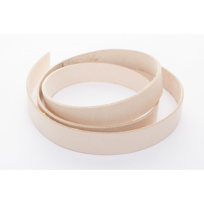 esnado Flat Leather Cord, 1 Metre, Choice of Width &