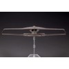 ACE Combat Series KP470 X-49 Plastic Model, Total Length: Approx.