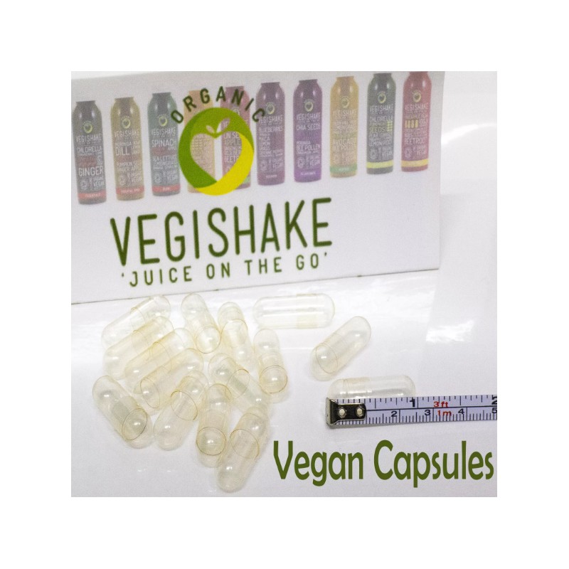 200 Empty Capsules Vegan Halal Kosher HPMC Size 00 High