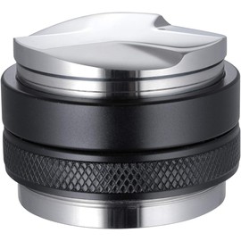 MATOW 53mm Coffee Distributor and Tamper, Dual Head Coffee Leveler Compatible with Breville 54mm Portafilter, Adjustable Depth- Professional Espresso Hand Tampers