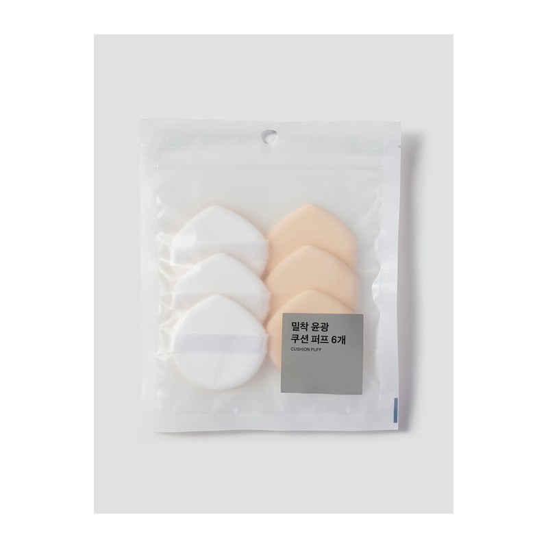 [JAJU Jaju] 6 close-fitting glossy cushion puffs / [JAJU자주] 밀착
