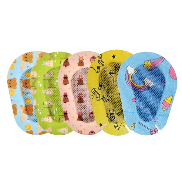 100 toppe adesive per occhi con cartoni animati in 5 stili per bambini e adulti