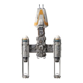 Revell Bandai Modellbausatz Y-wing Starfighter I Hochwertiger Bausatz des zuverlässigen Rebellenjägers | Maßstab 1:72 | Detailgetreu und beeindruckend | Perfekt für Anfänger und Fortgeschrittene
