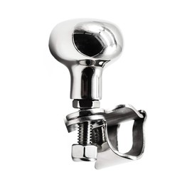 MARINE CITY 316 Grade Stainless Steel Strong Durable Gloss Polished Finish Sport Boat Knob Spinning Ball Bearing Knob for Steering Wheels