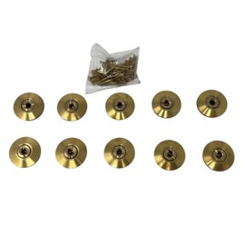 Southeastern 10 Pack Swimming Pool Brass Wood Deck Anchor for Pool Safety Cover