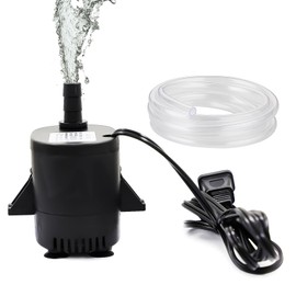 Ufsenten 18w 270gph small transfer pump submersible water pump for fish tanks, ponds, aquariums, hydroponic 110-120v/60hz ideal for pool cover, sump, fountain, aquarium air, water transfer pumps