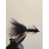 Unbranded 2 Flies, Size 8, BLACK WOOLY BUGGER Streamer Streamers