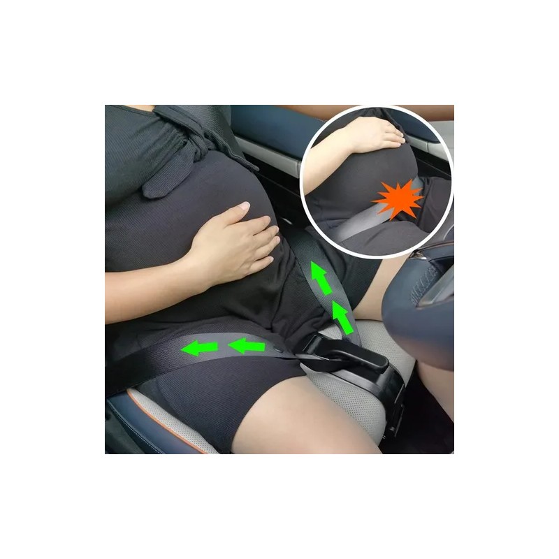 Cinturn De Seguridad Maternidad Conductora Embarazada Auto