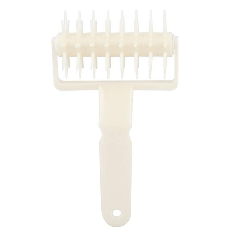 MOUMOUTEN Rolling Pin, Plastic Rolling Pin with Spikes, DIY Time-Saving