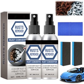 Nexa Rust Remover Spray,2025 Upgrade Rust Remover for Metal,Nexa 2.0 Anti Rusts Iron Out Spray,Iron Stain Cleaner for Multiple Surfaces for Heavy Duty Rust Dissolver for Metal, Tools, Cars, Chains