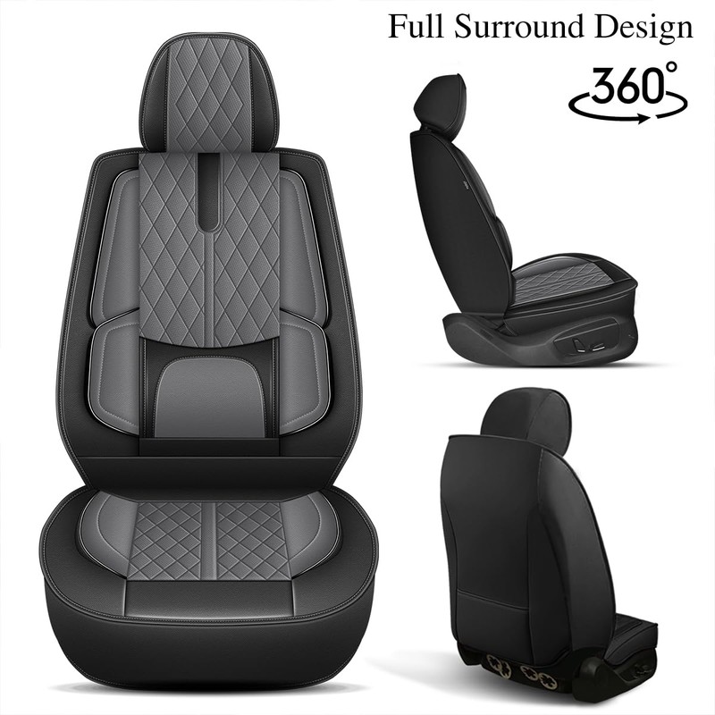 YORKNEIC 2 Front Seat Covers Fit for Ford Edge 2007-2023