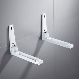 Hovico Foldable Stretch Shelf Rack Wall Mount Kitchen Microwave Oven Stand Bracket