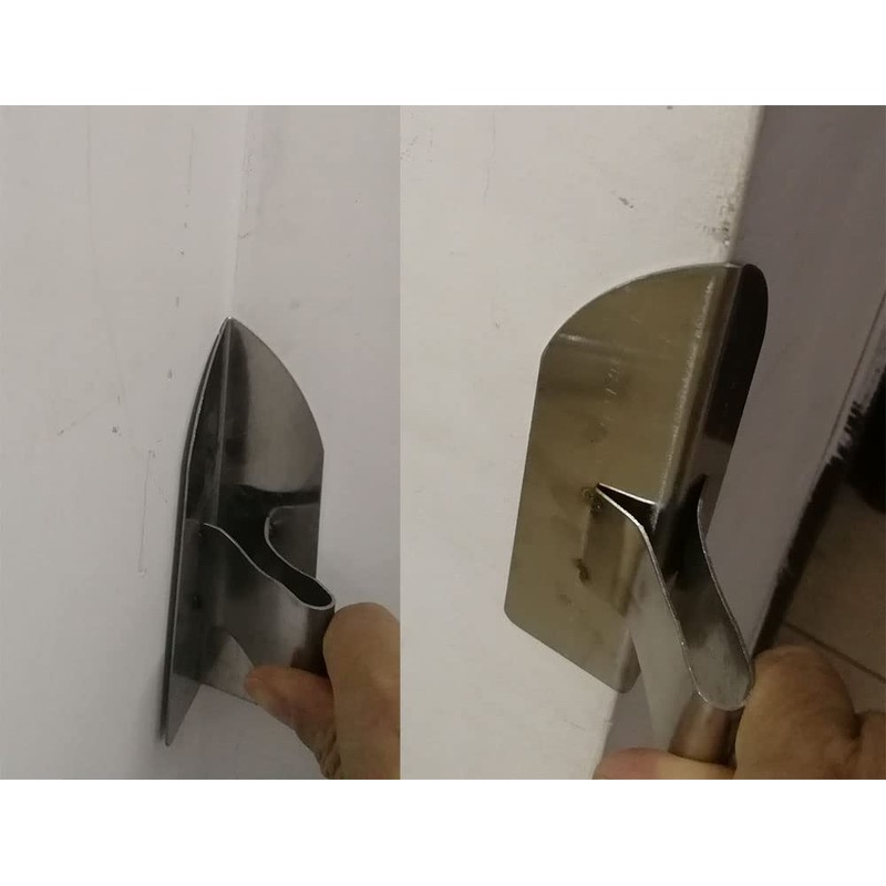 WANLIAN Set of 2 Corner Trowels, Rustproof, Inner Corner Trowel