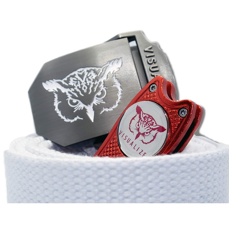 VISUALIZE Premium Golf Divot Repair Tool Kits with Ball Marker-