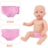 TDDS9 6 Pairs Baby Doll Underwear Diapers for 16-18 Inch
