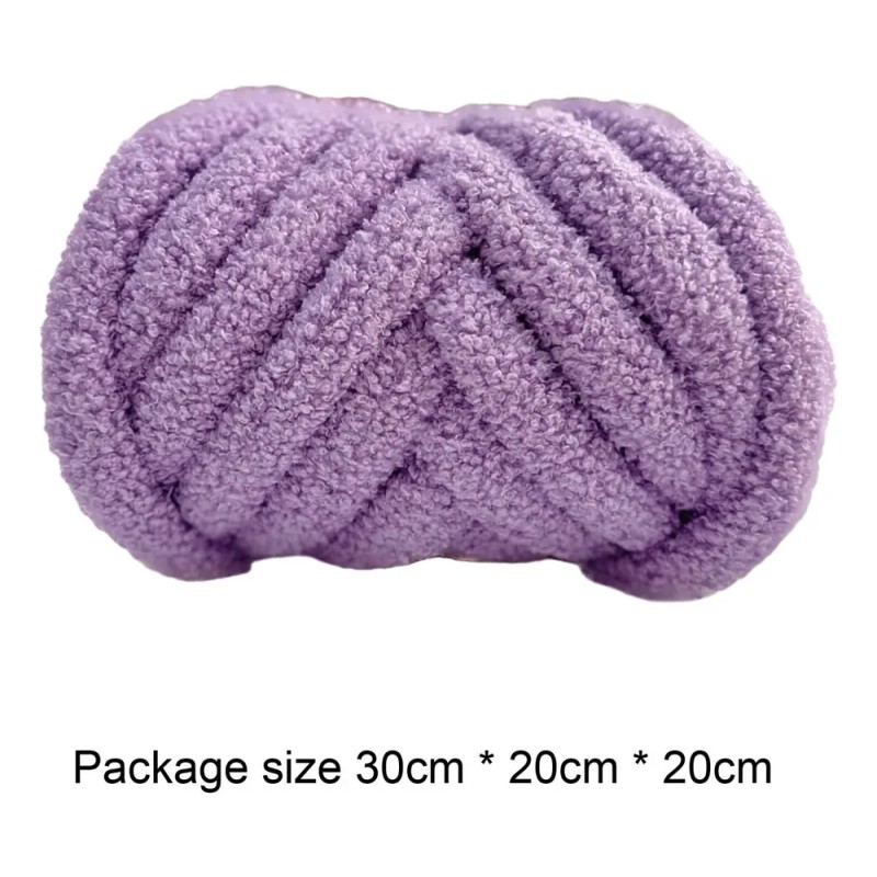 Hilo De Lana Grueso, Hilo De Punto Para Brazo, Violeta