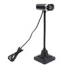 USB Webcam, 1280x720P USB Streaming Webcam with Microphone, Plug and