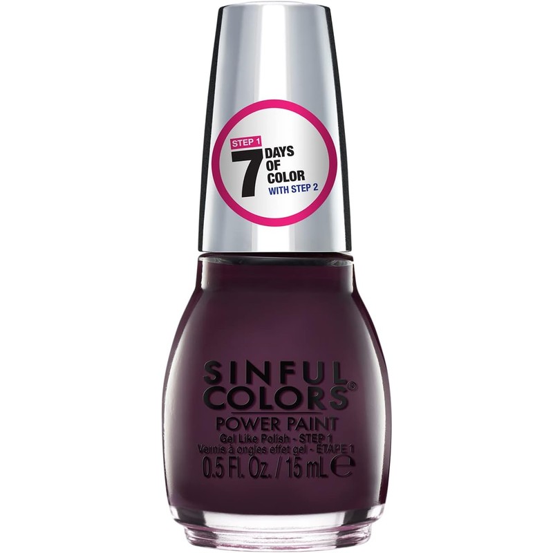 Esmalte con Acabado en Gel Power Paint Plum N Berry