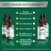 GuruNanda Gutcleanse 2 Step Kit - Dietary Supplement aids in