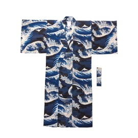 Edoten Yukata (With an Obi Belt) Relax Casual WAVE NV XL