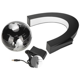 Magnetic Floating Globe 6in World Map Levitation Ball C Shape Base Desktop Decor 100‑240VUS Plug