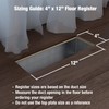 Imperial RG1970 Pop-Up Floor Register, 4 x 12-Inch, Tan