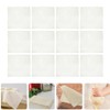 Kichvoe Unbleached Cotton Cheesecloth 12pcs Fabric Reusable Fine Mesh Cloth